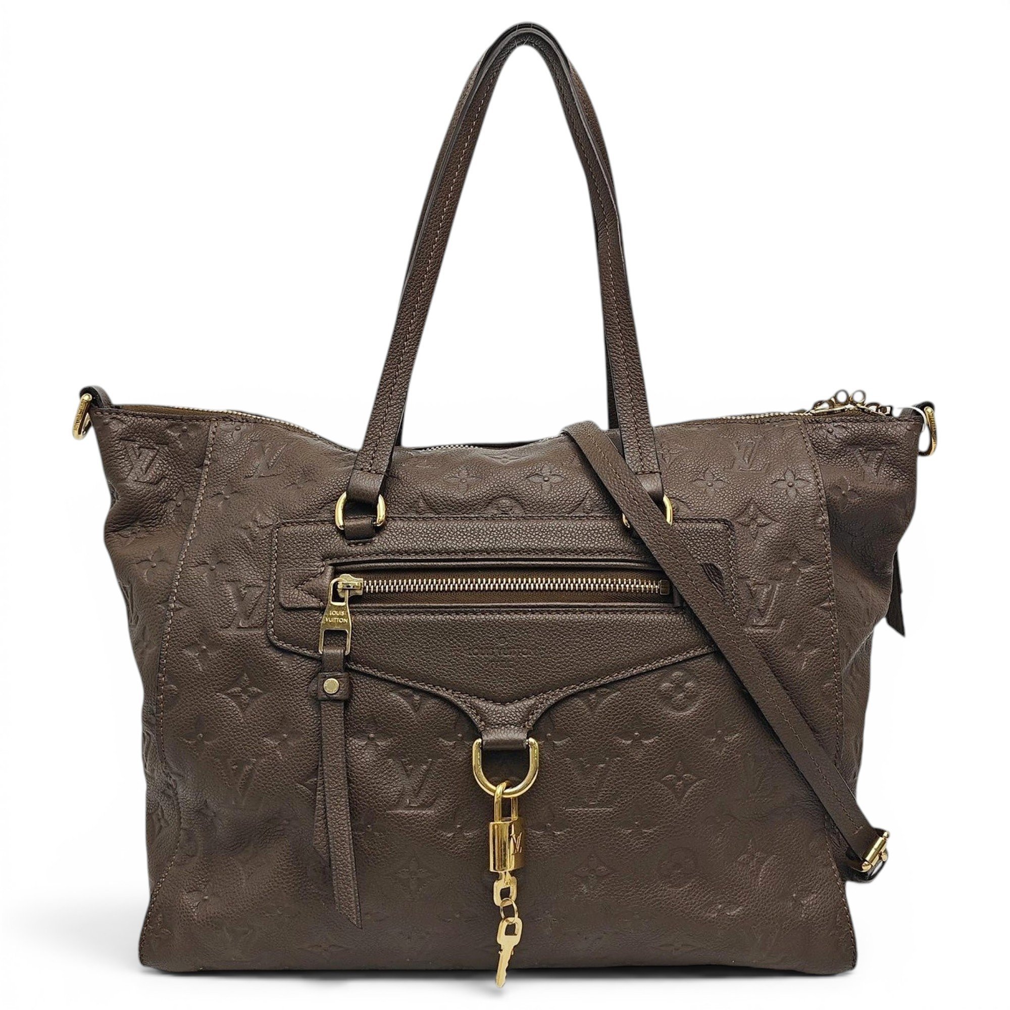 Lumineuse leather handbag