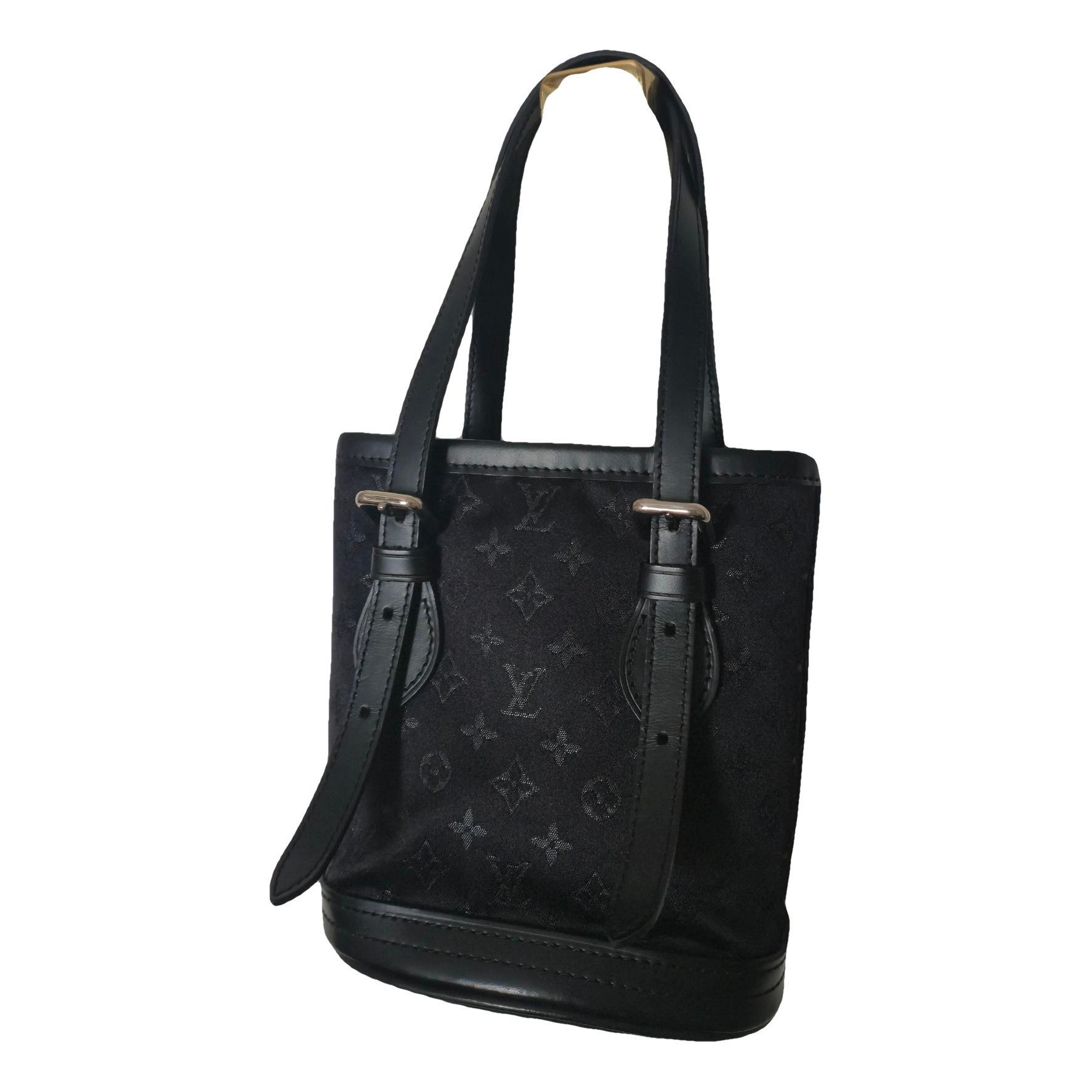 Bucket silk mini bag
