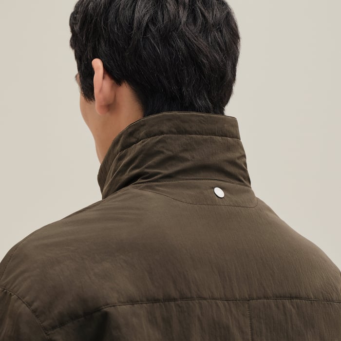 Café Jacket With Removable Hood