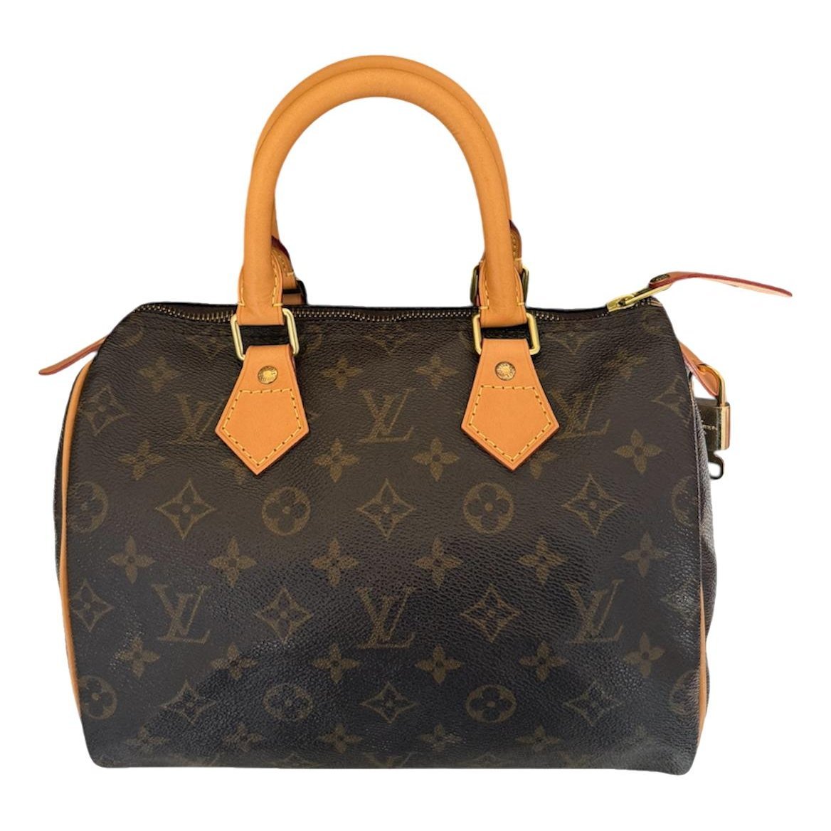 Speedy leather handbag