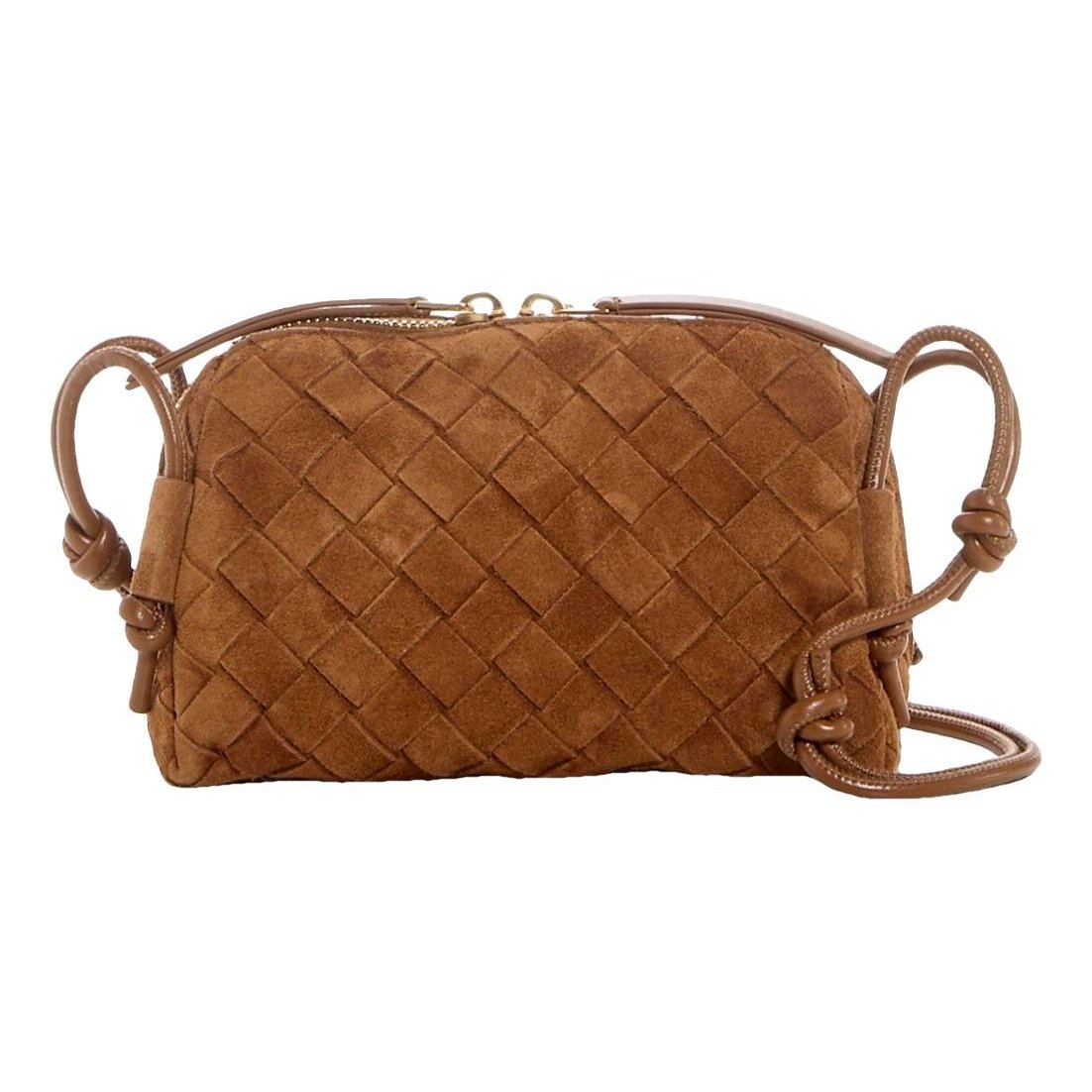 Leather crossbody bag