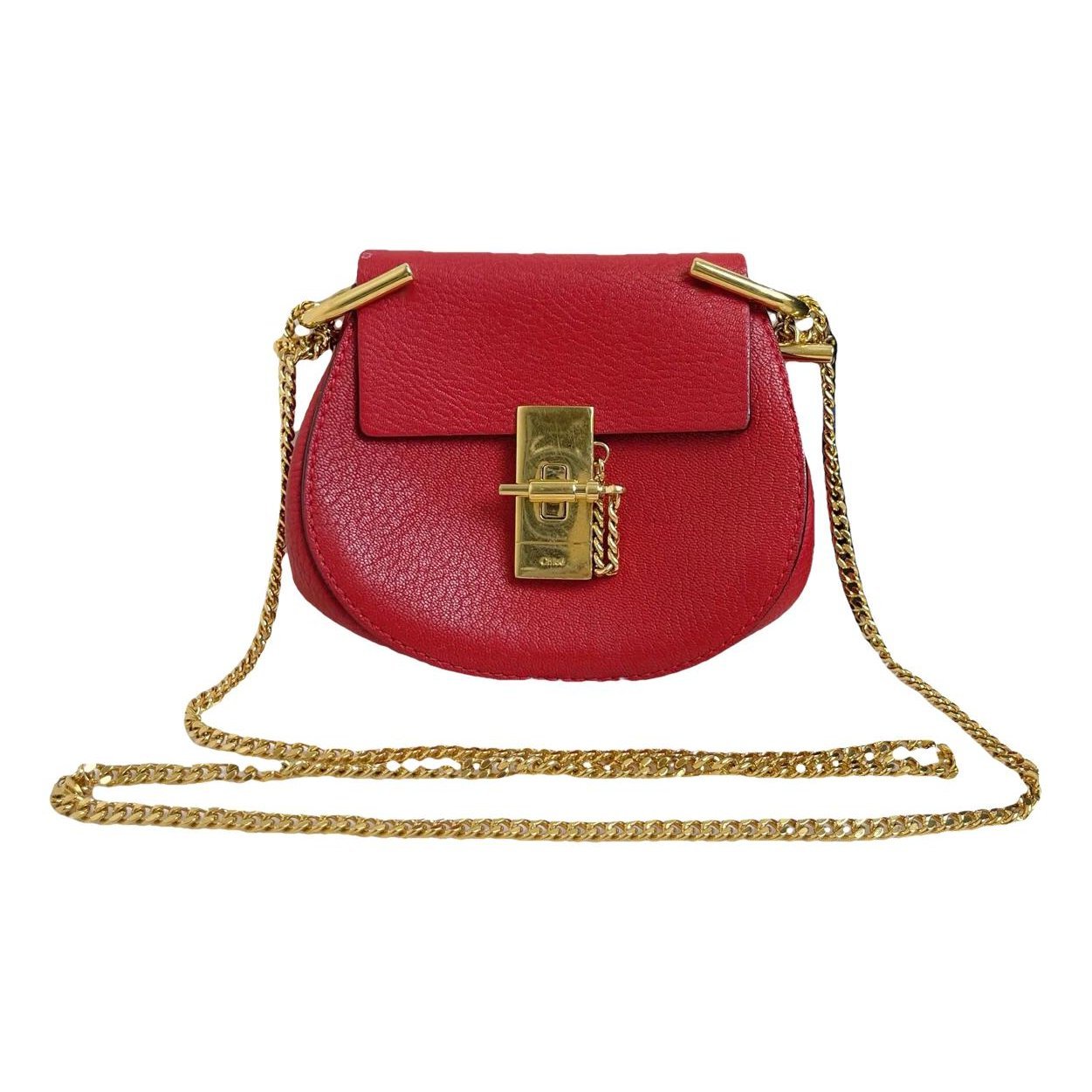 Drew leather crossbody bag