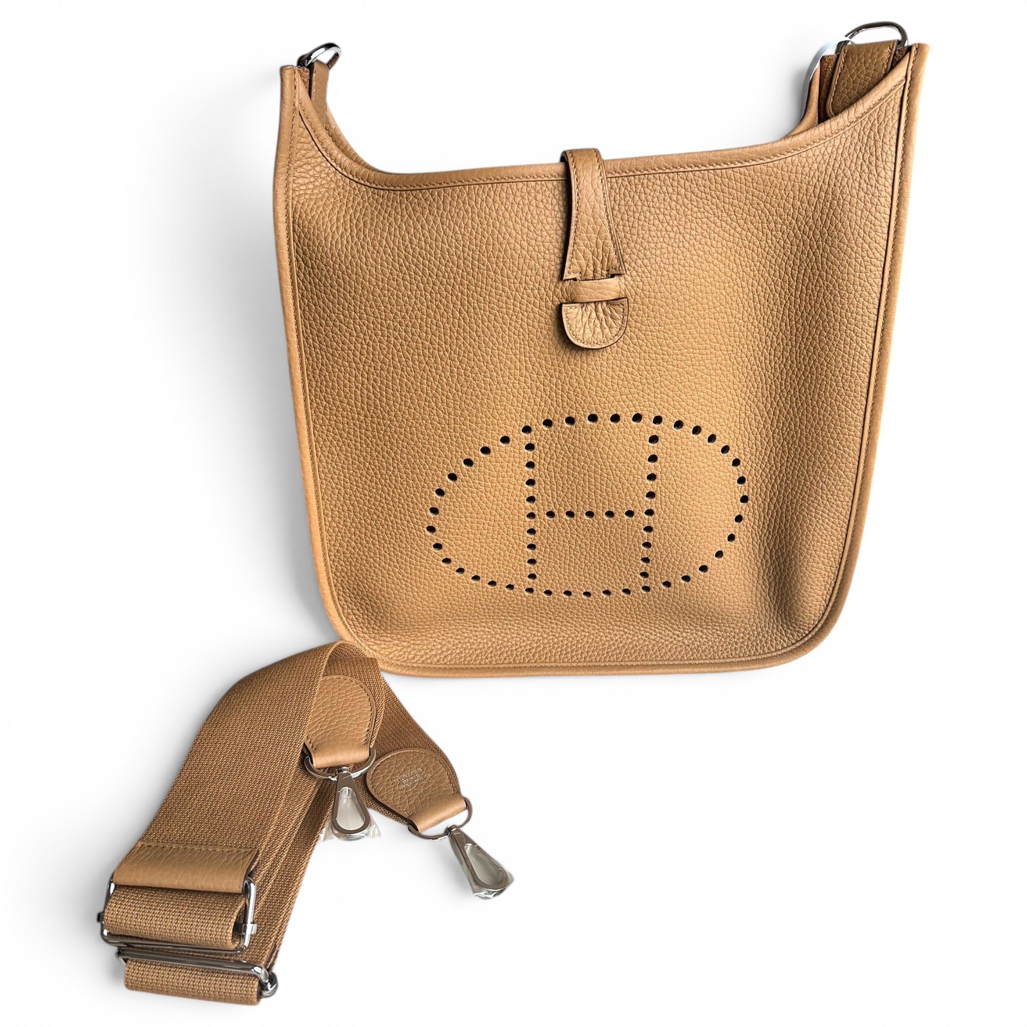 Evelyne leather crossbody bag