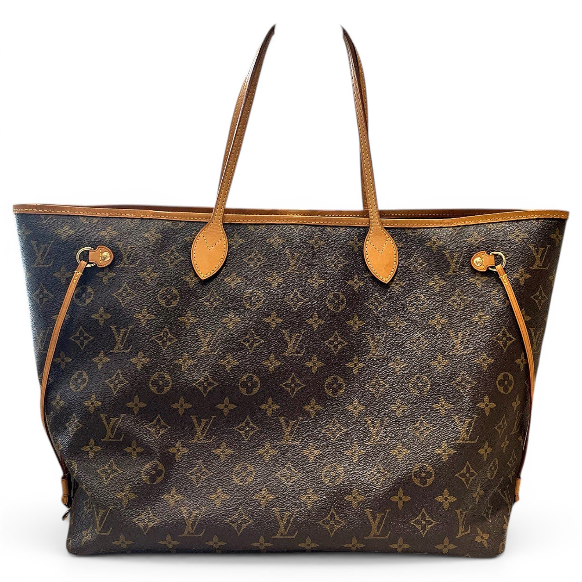 Neverfull leather tote