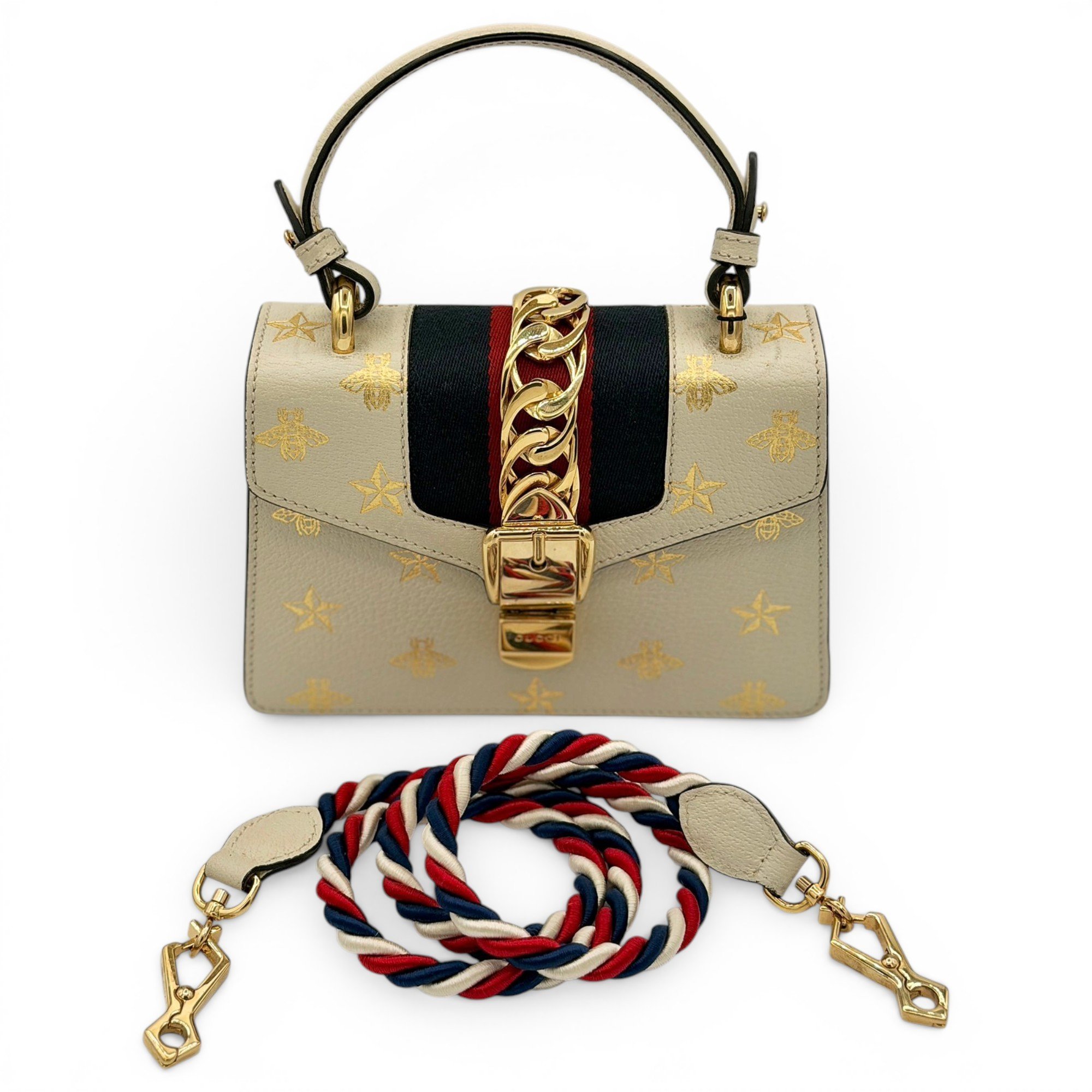 Sylvie Top Handle leather handbag
