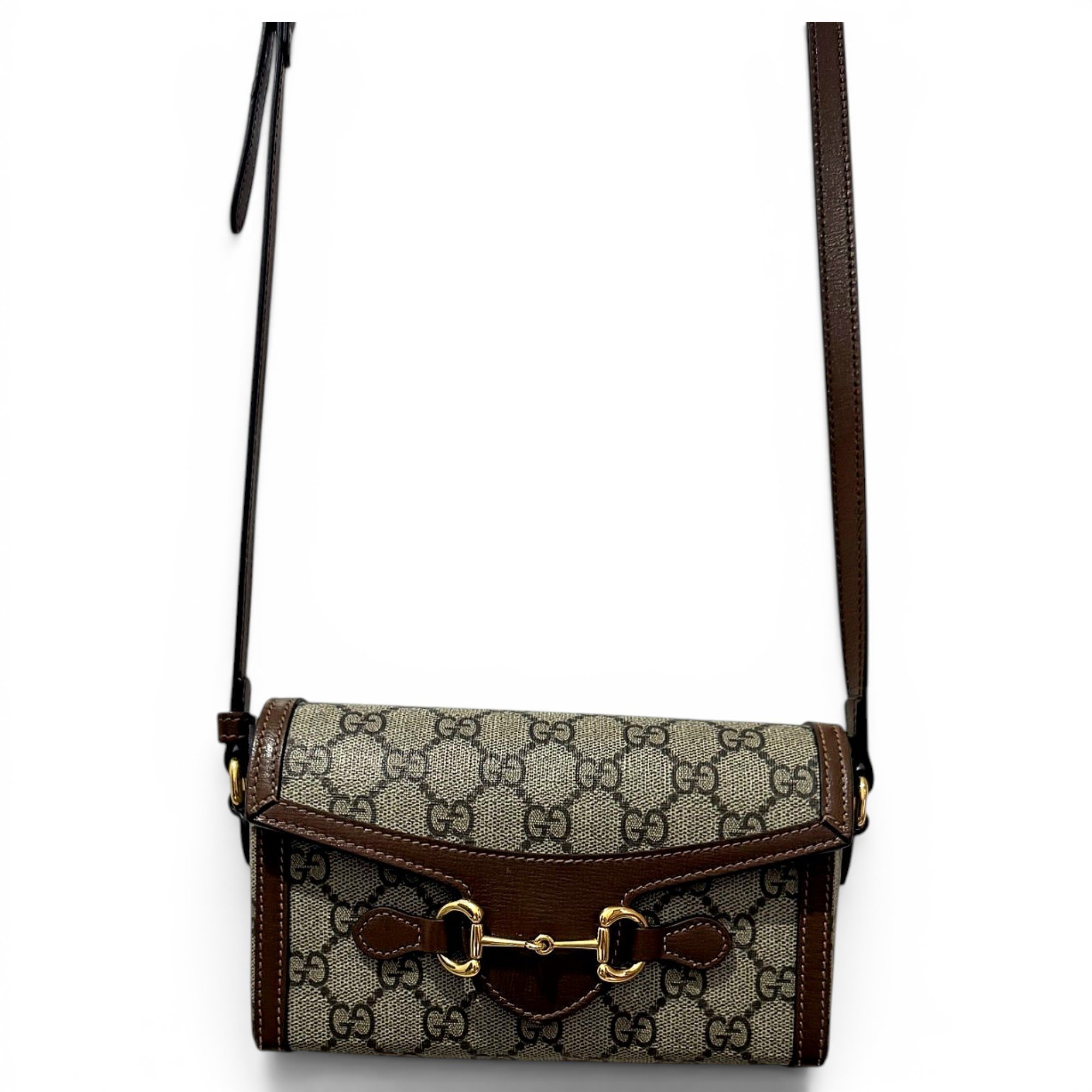 Horsebit 1955 leather crossbody bag
