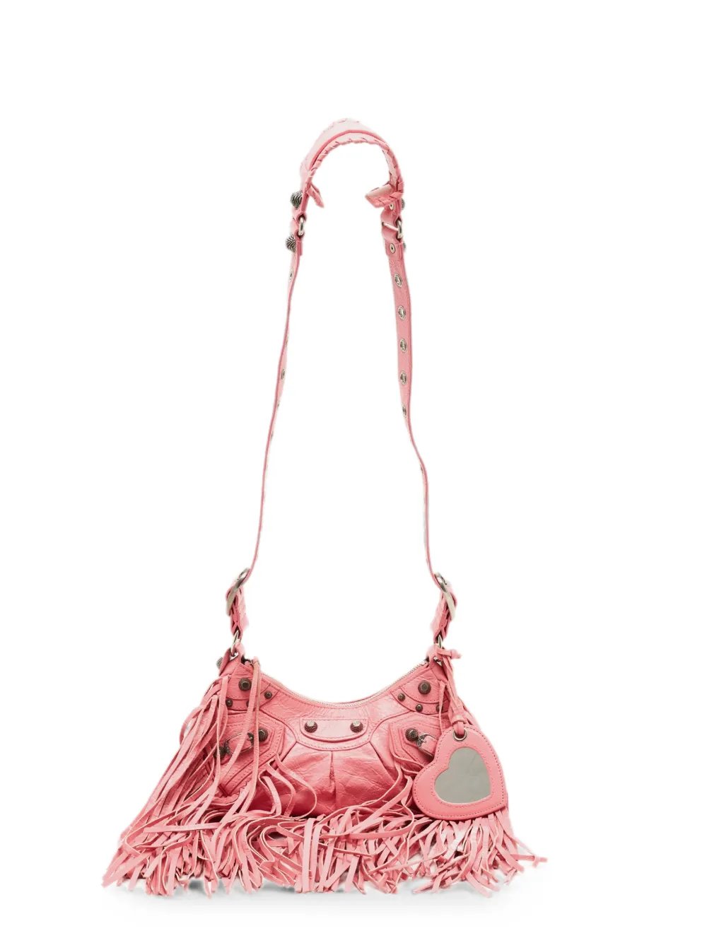 Balenciaga XS Le Cagole fringe shoulder bag