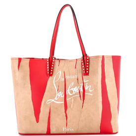 Christian Louboutin Cabata East West Tote Printed Leather Large