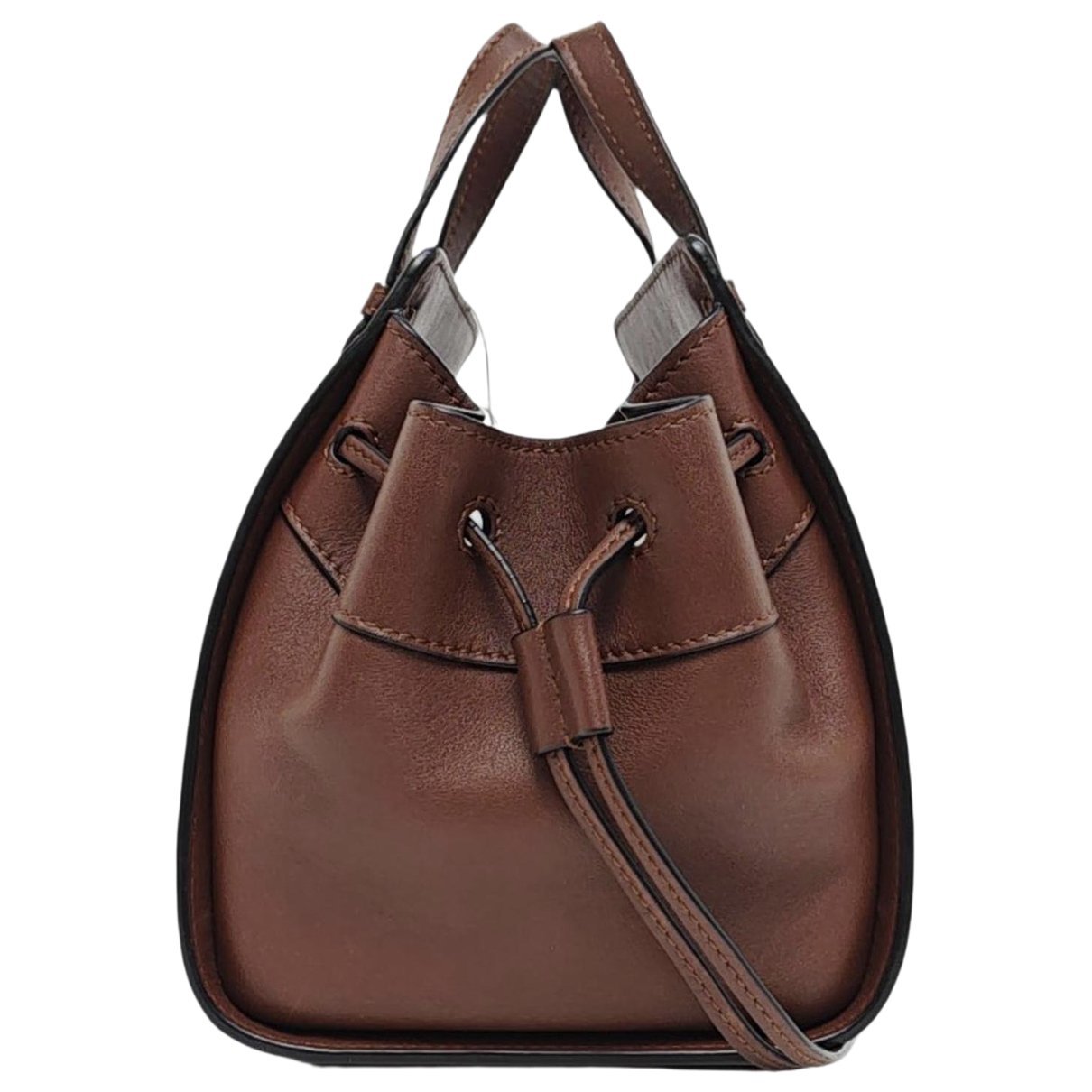 Hammock leather handbag