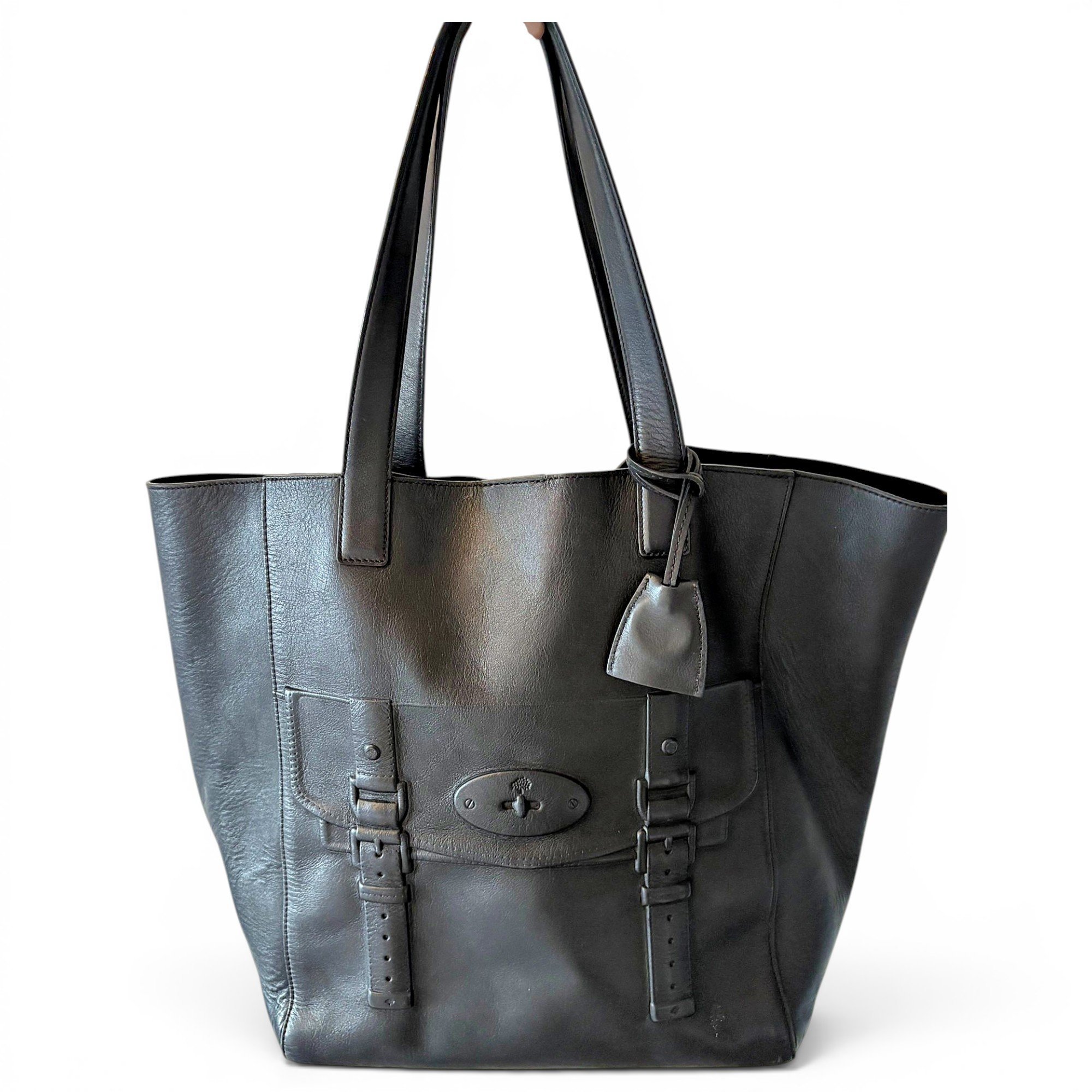 Leather handbag