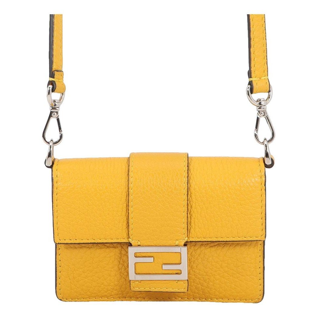 Baguette leather mini bag