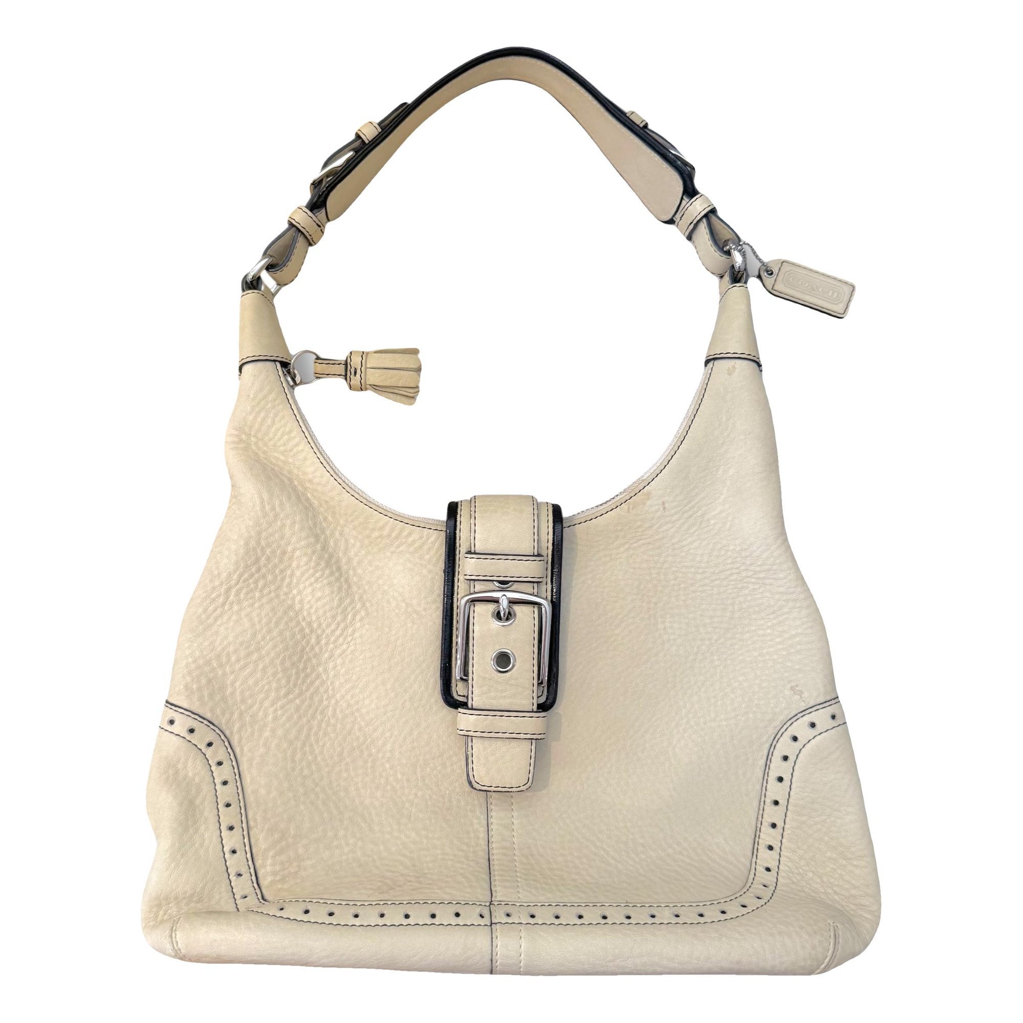 Hamilton Hobo leather handbag