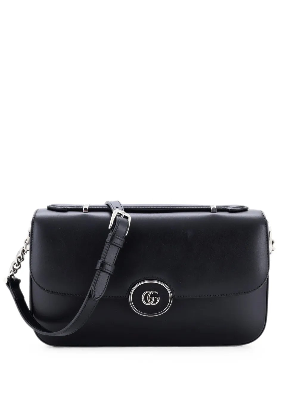 Petite GG Flap Shoulder Bag Leather Small crossbody bag