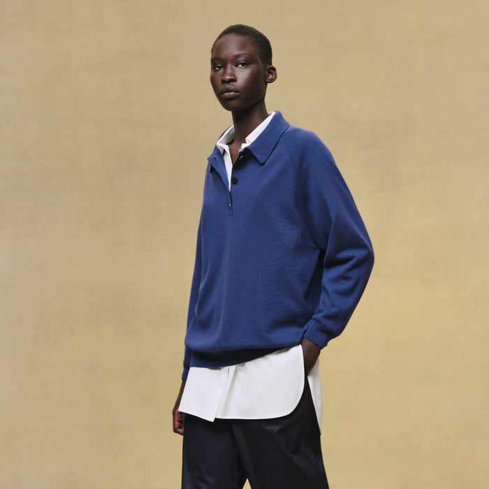 Bleu Outremer Wide Sweater