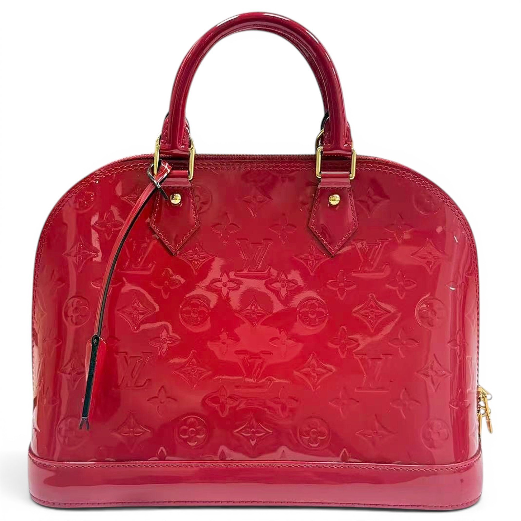 Alma patent leather handbag