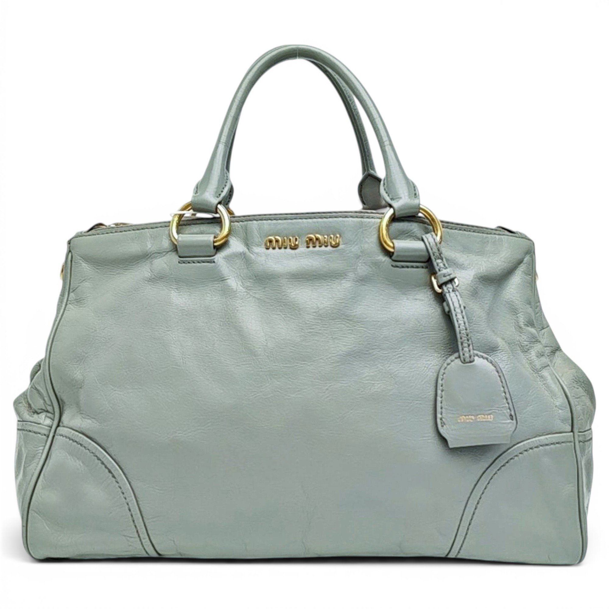 Leather handbag