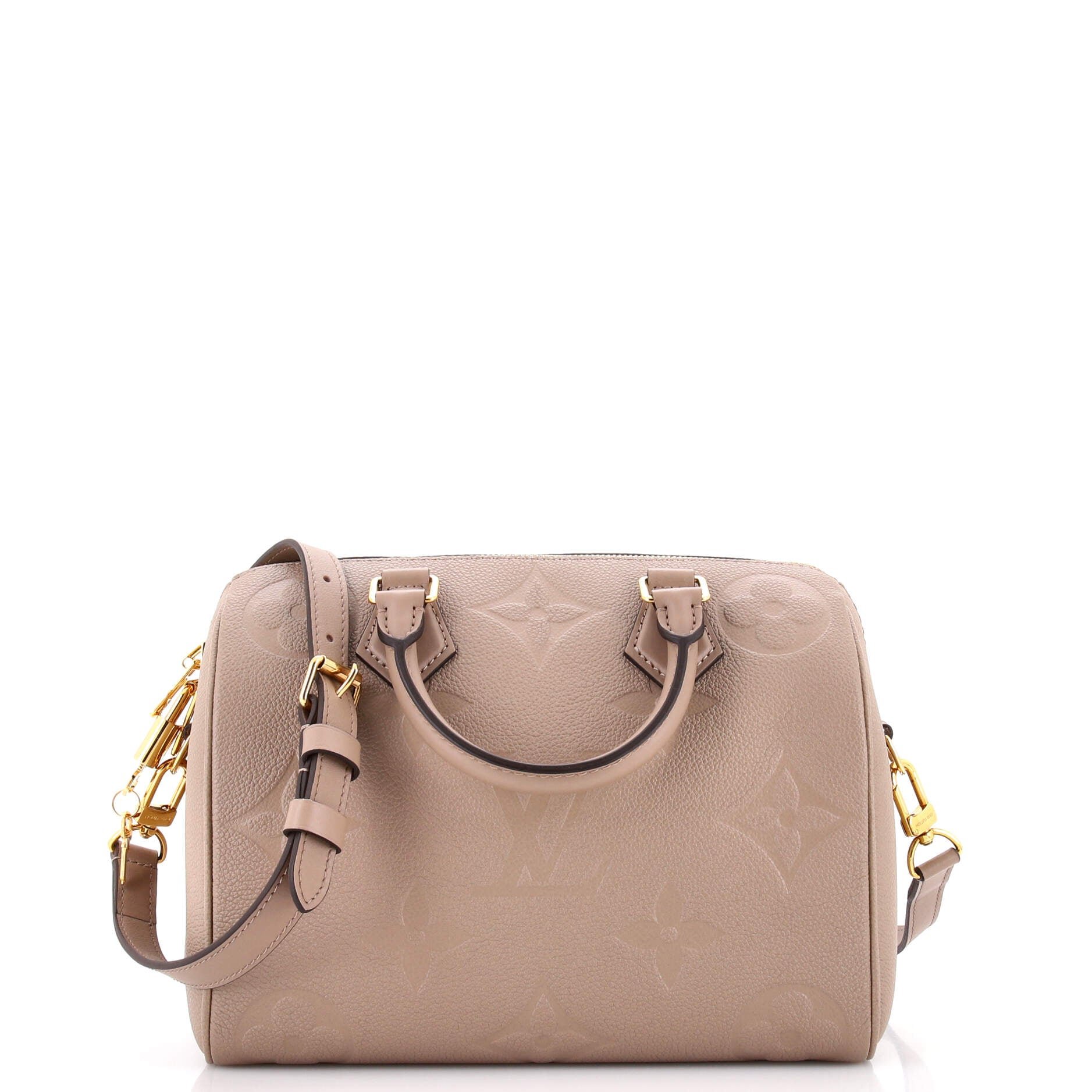 Louis Vuitton Speedy Bandouliere Bag Monogram Empreinte Giant 25