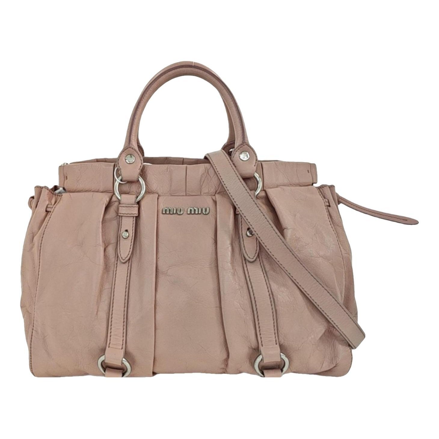 Leather handbag