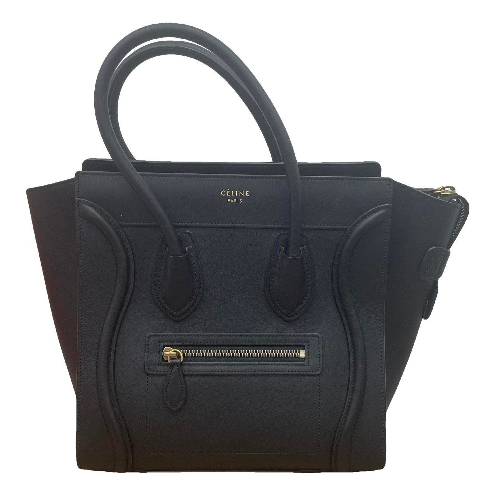 Luggage leather handbag