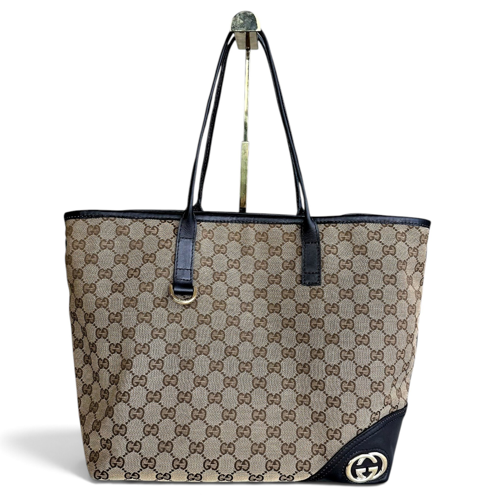 Leather tote