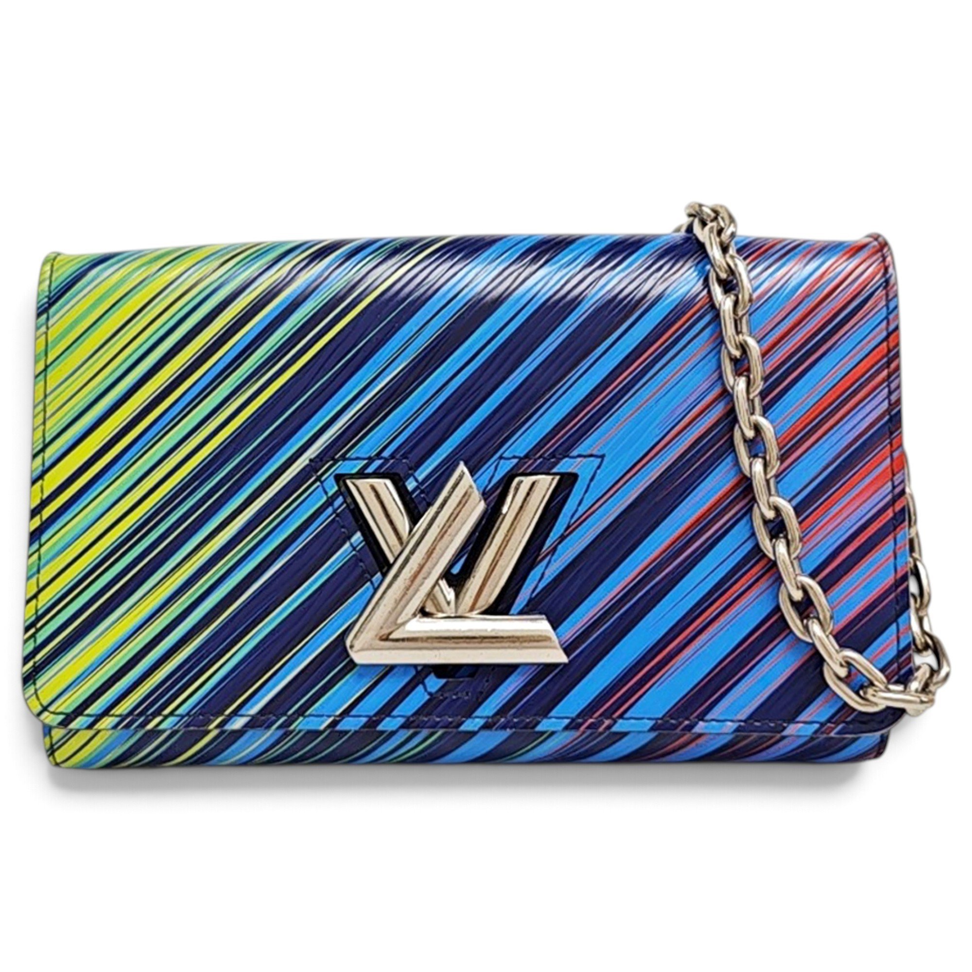 Twist leather crossbody bag