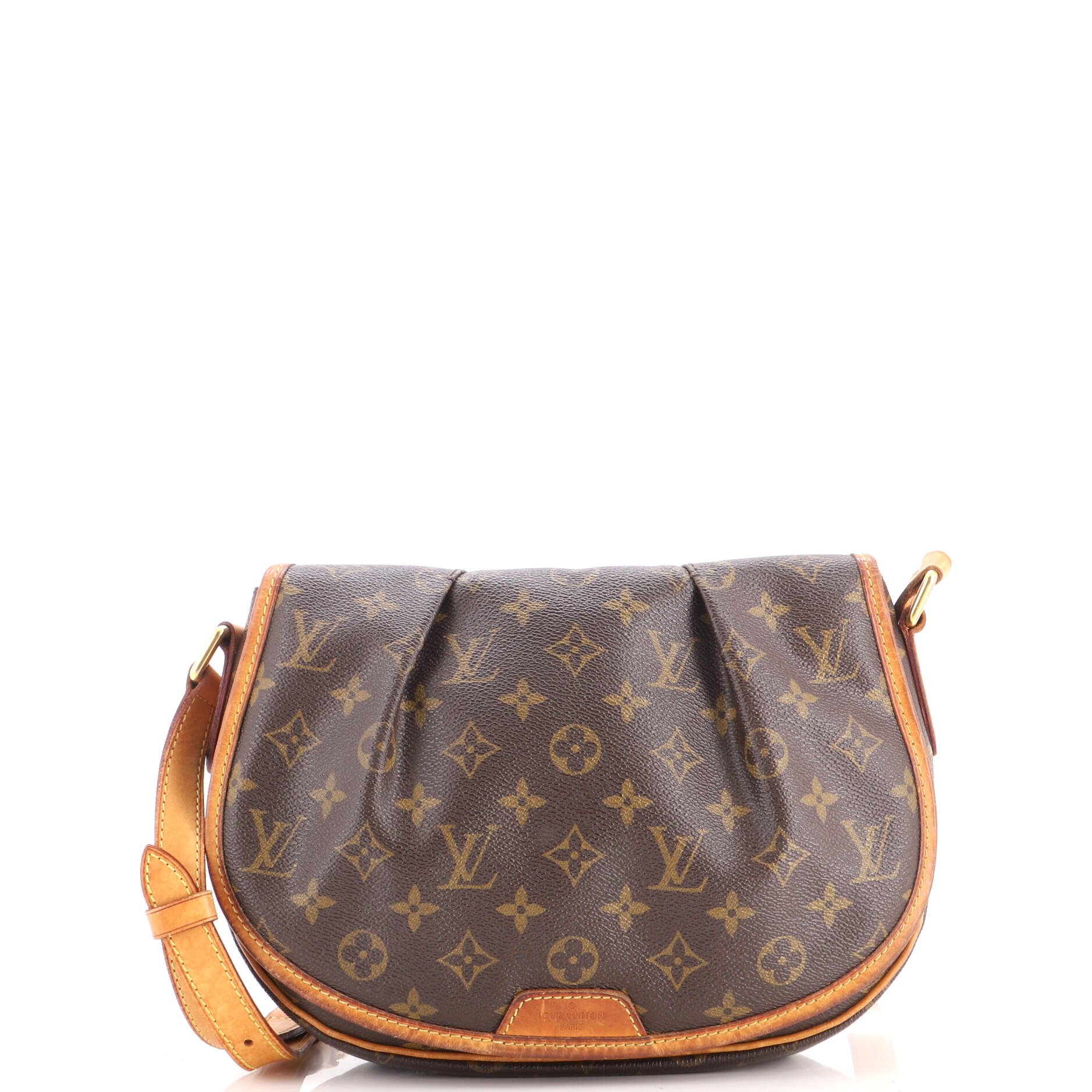 Menilmontant Handbag Monogram Canvas PM