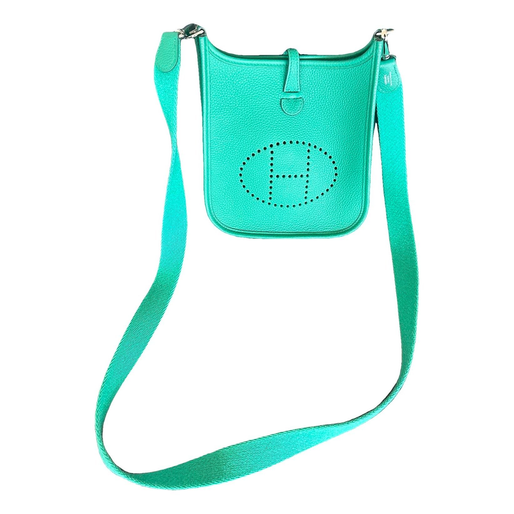 Mini Evelyne leather crossbody bag
