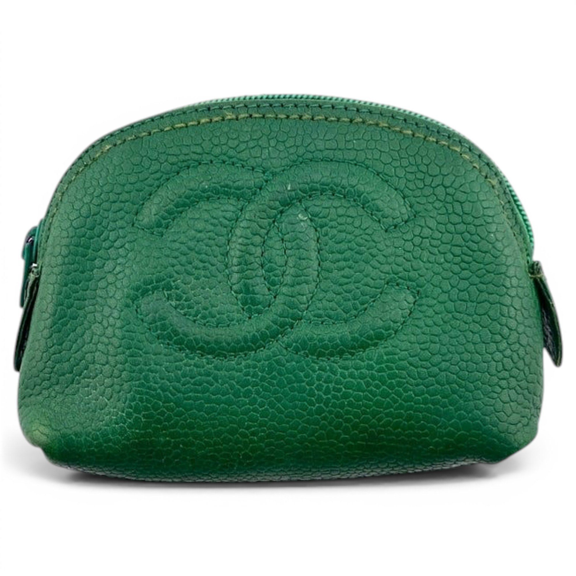 Leather vanity case