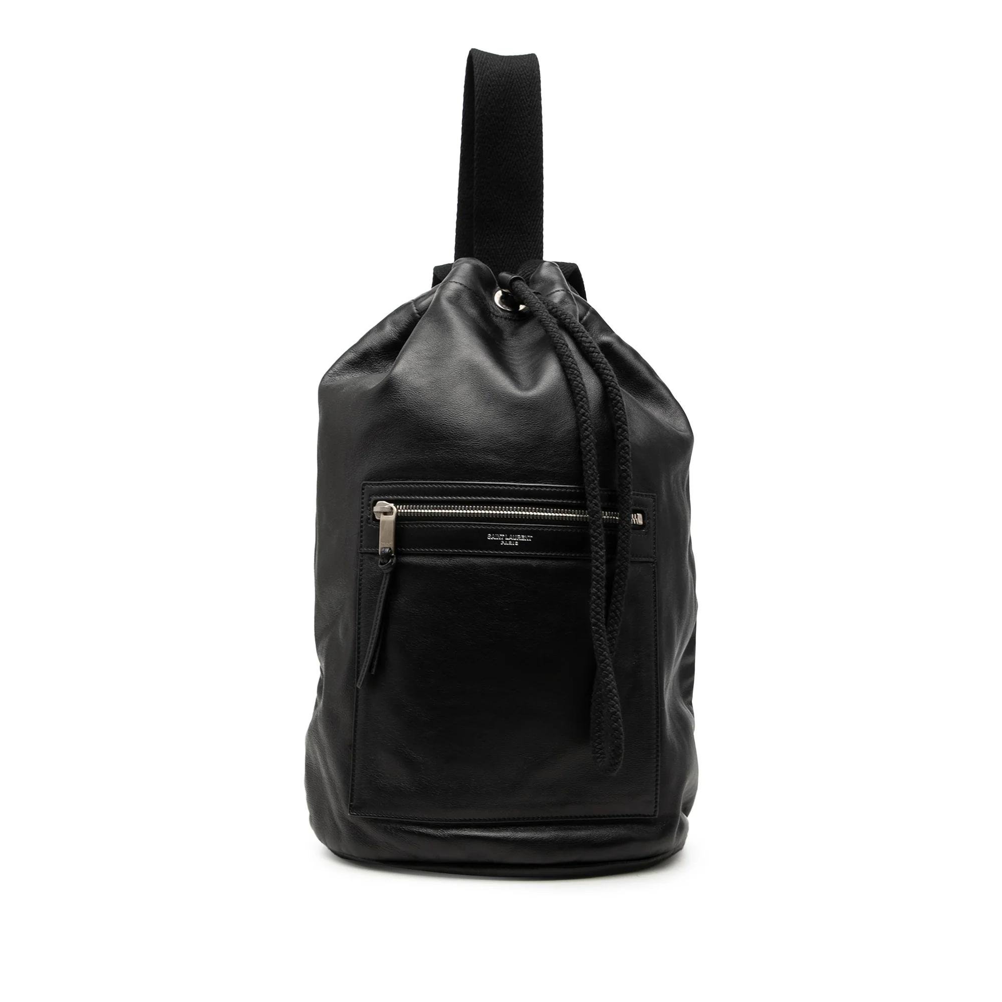 Pony-style calfskin backpack