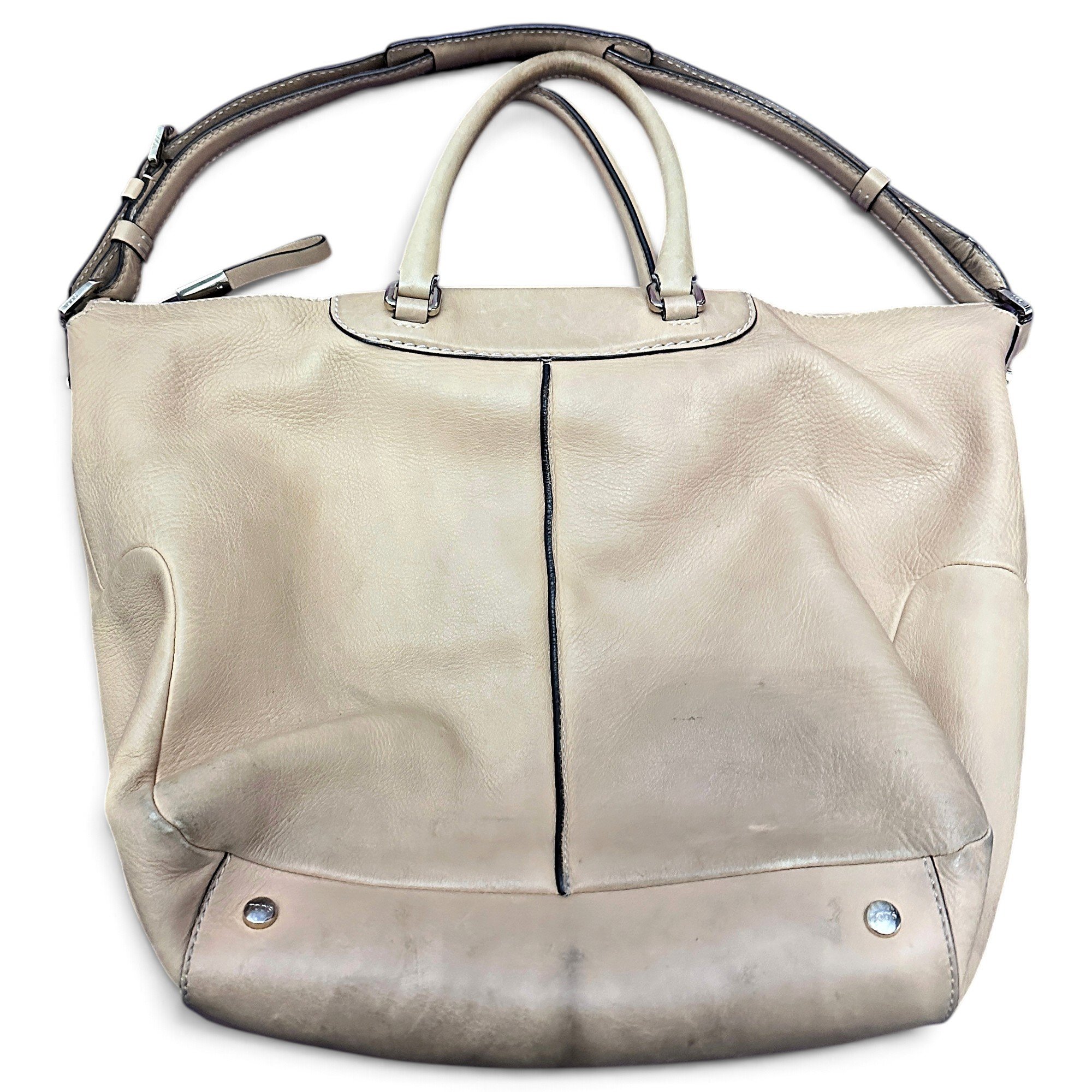 Tod's Shopping Media leather handbag