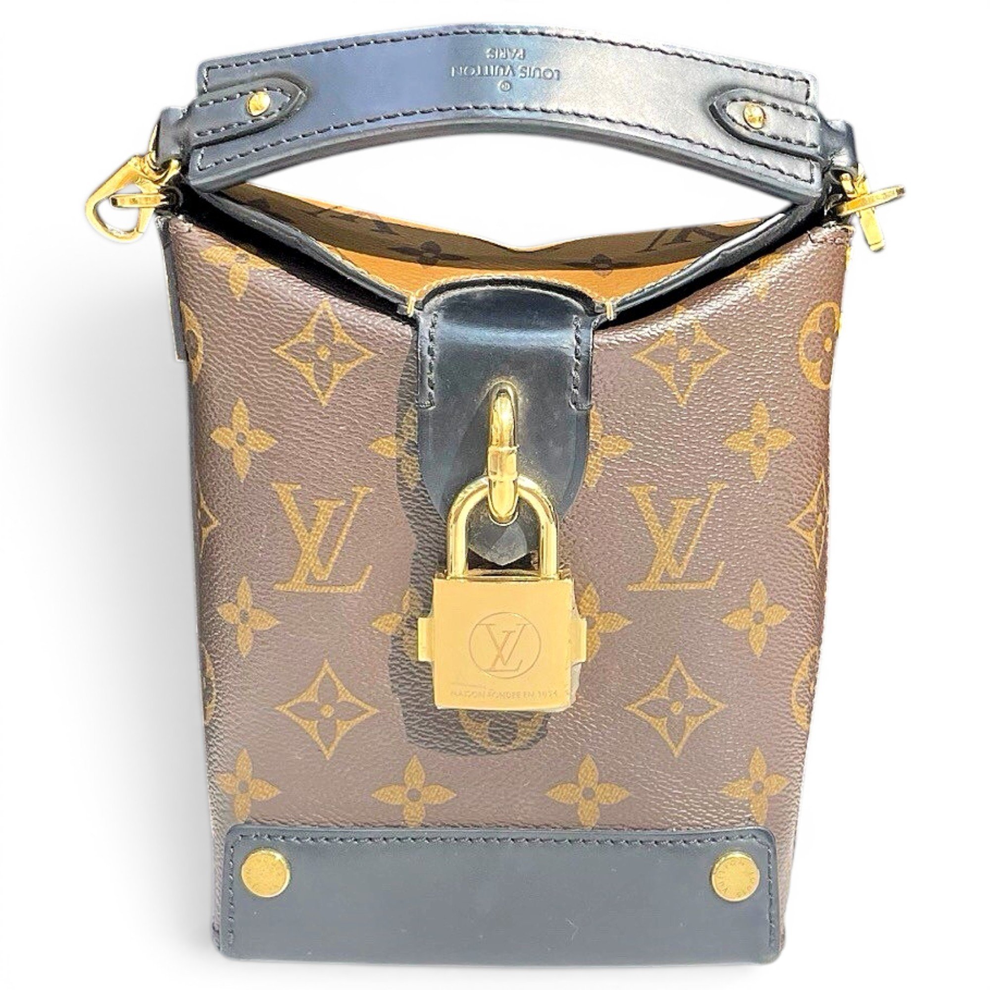 Bento Box vegan leather handbag