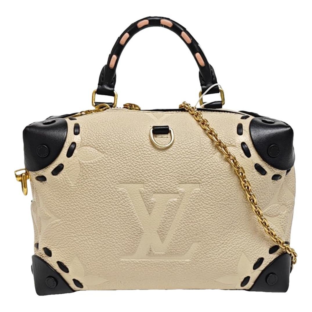 Petite Malle Souple leather handbag