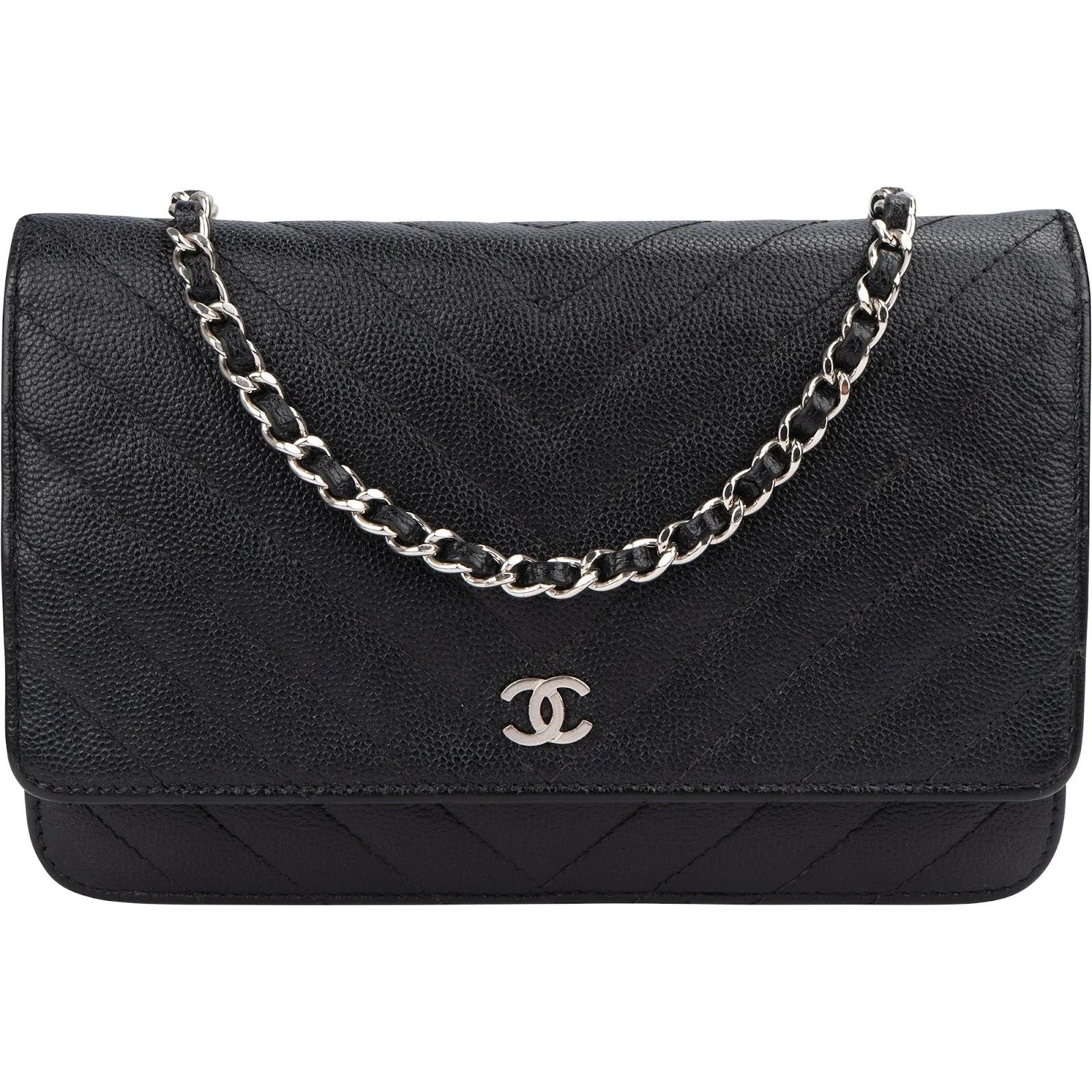 Wallet On Chain Timeless/Classique leather crossbody bag