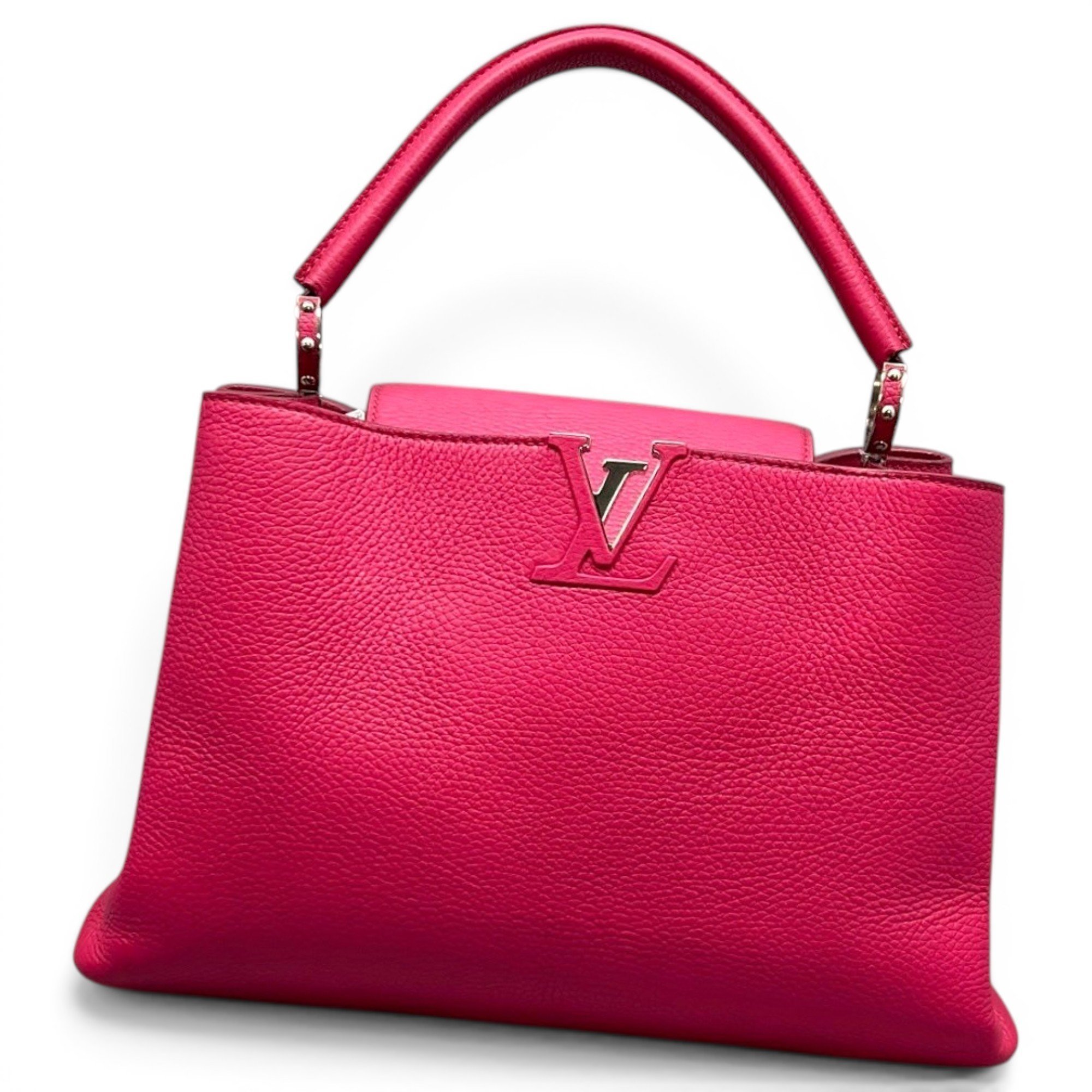 Capucines leather handbag