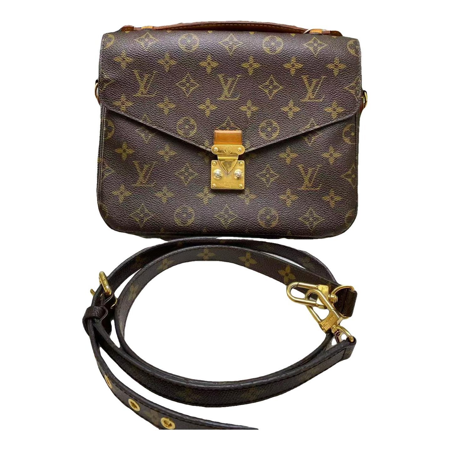 Metis leather crossbody bag