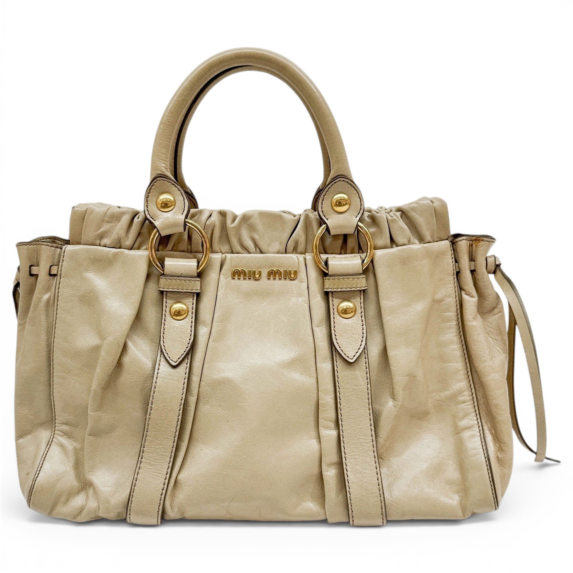 Vitello leather handbag