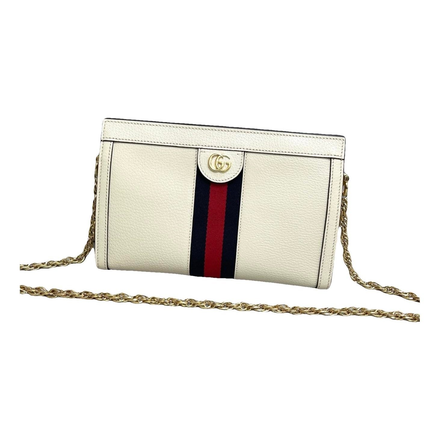 Ophidia Chain leather handbag