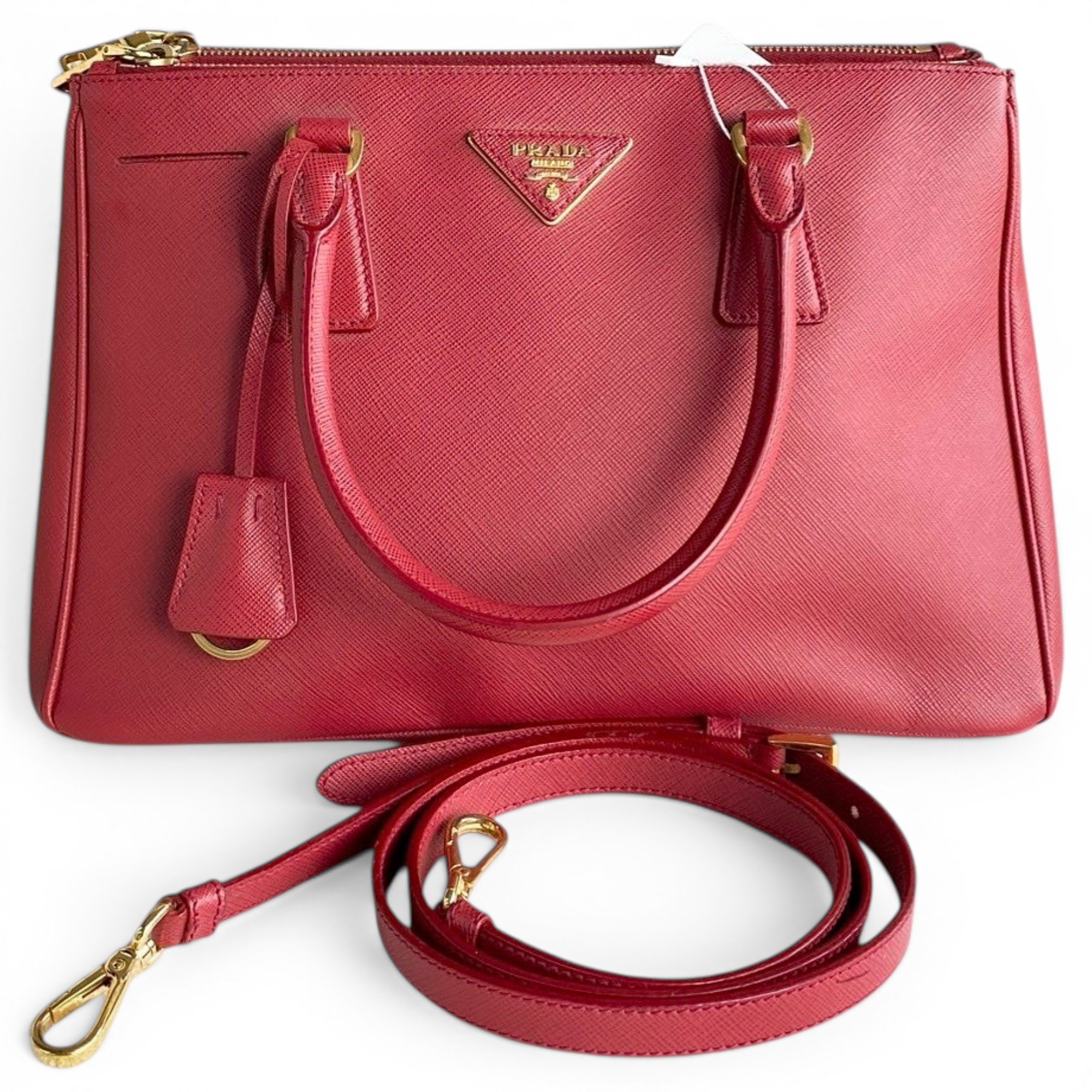 Galleria leather handbag