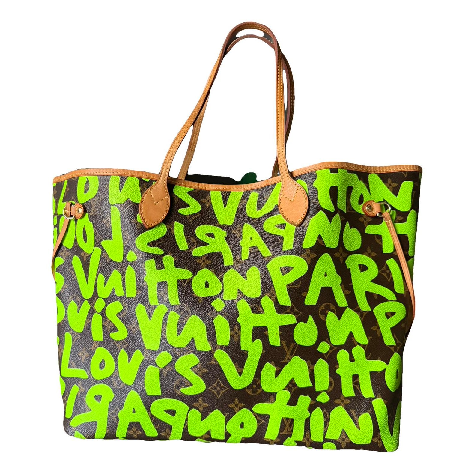 Neverfull leather tote