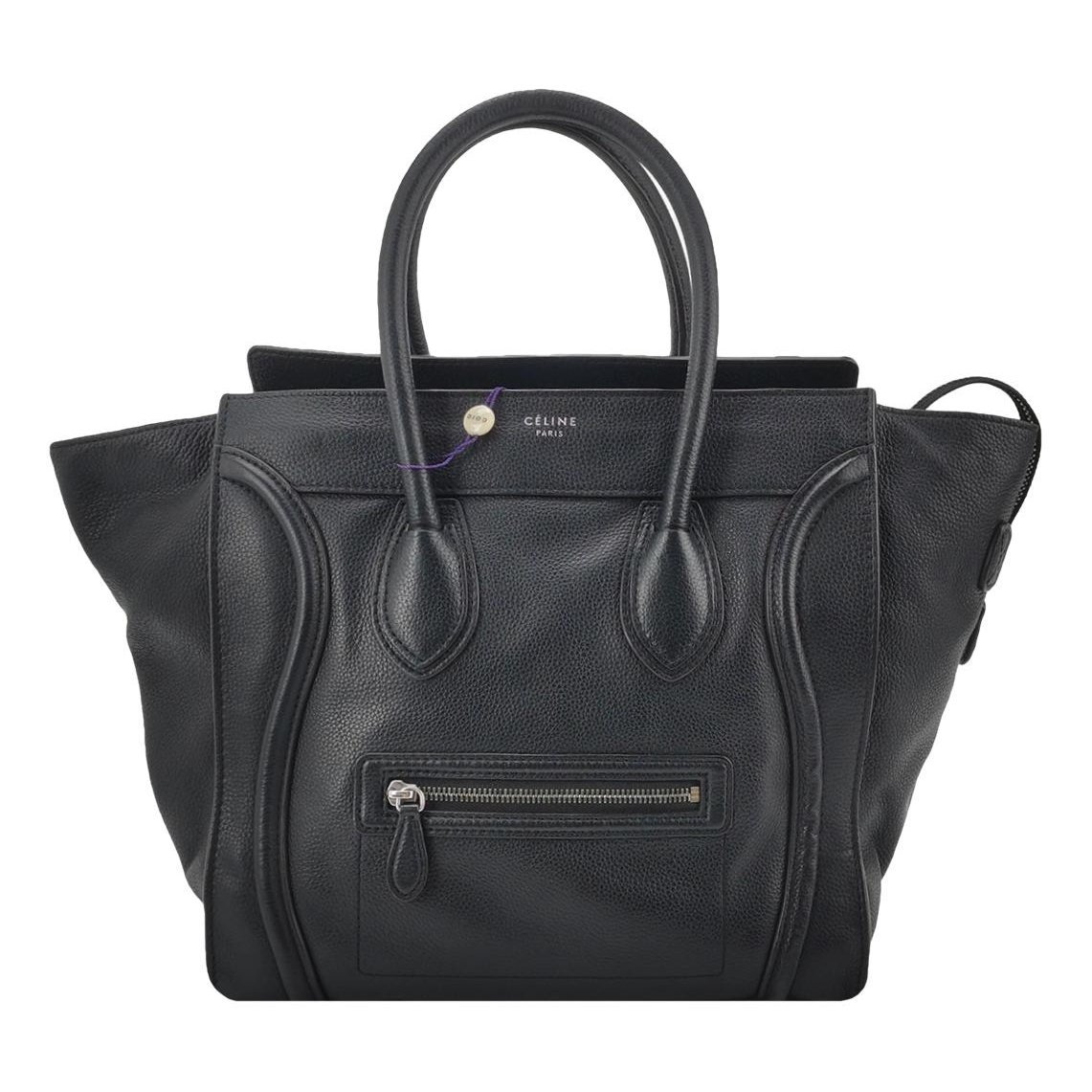 Luggage leather tote