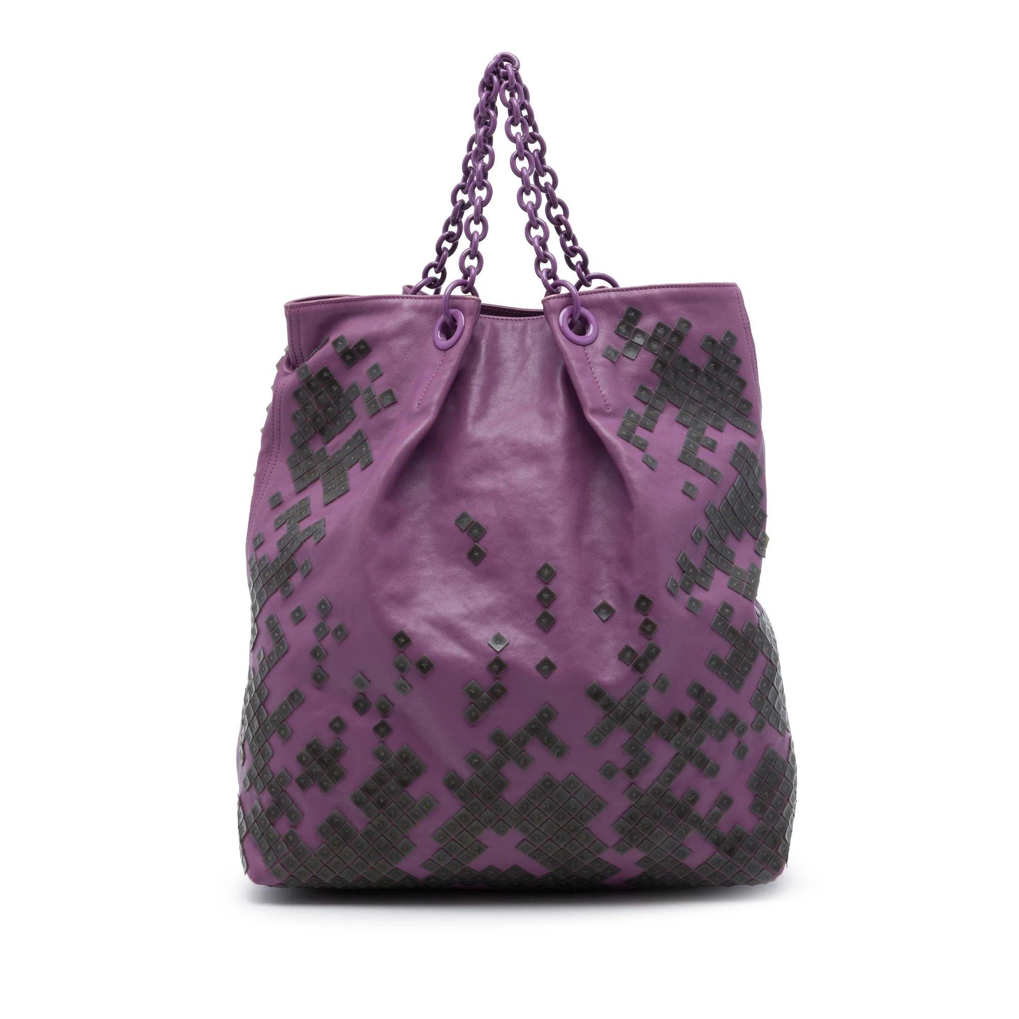 Veneta leather tote