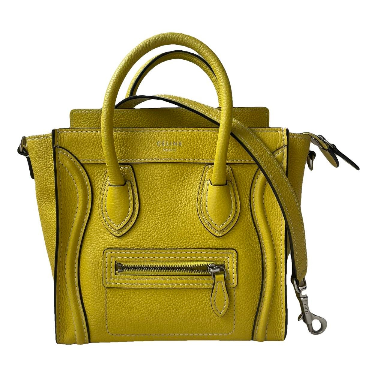 Nano Luggage leather handbag
