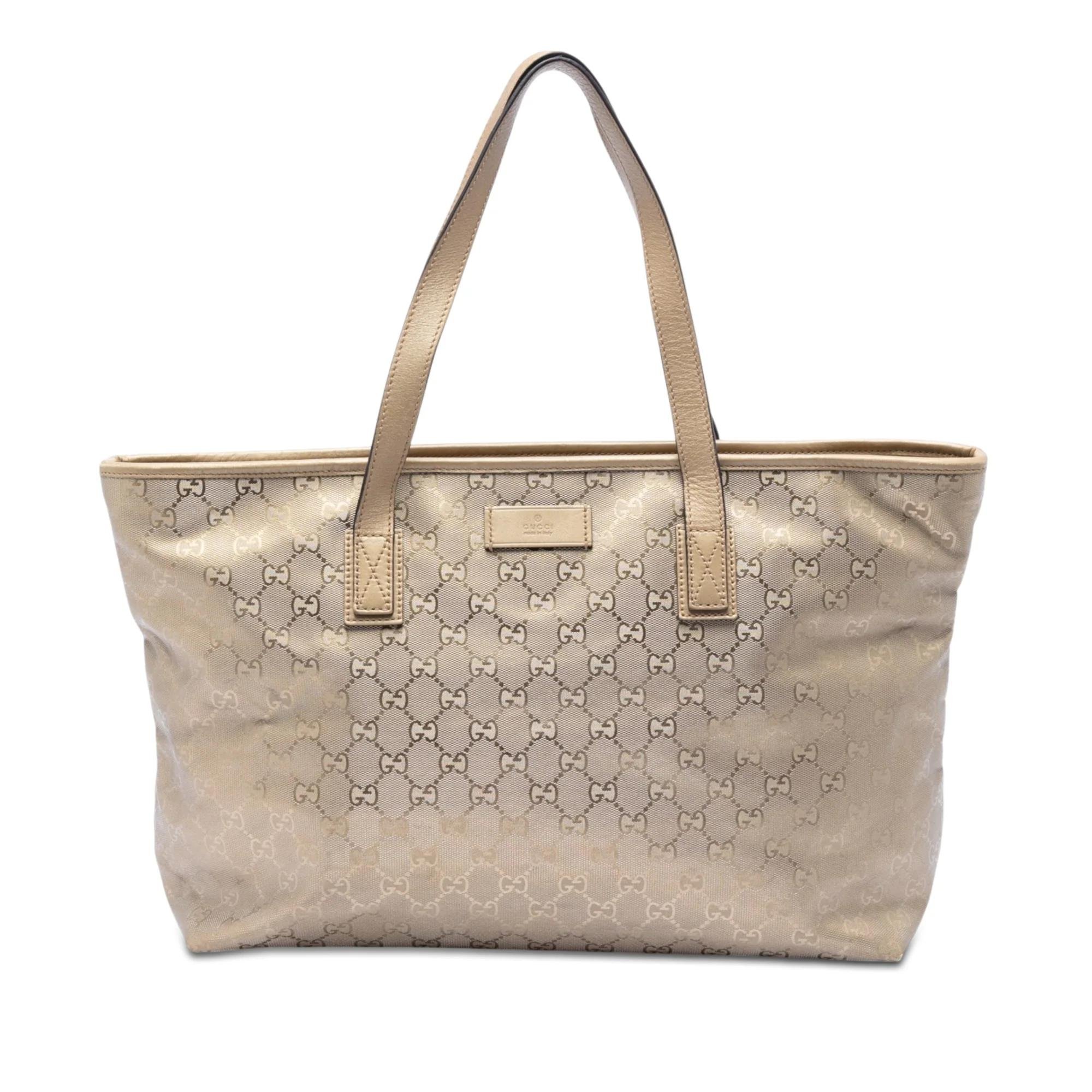 Leather tote