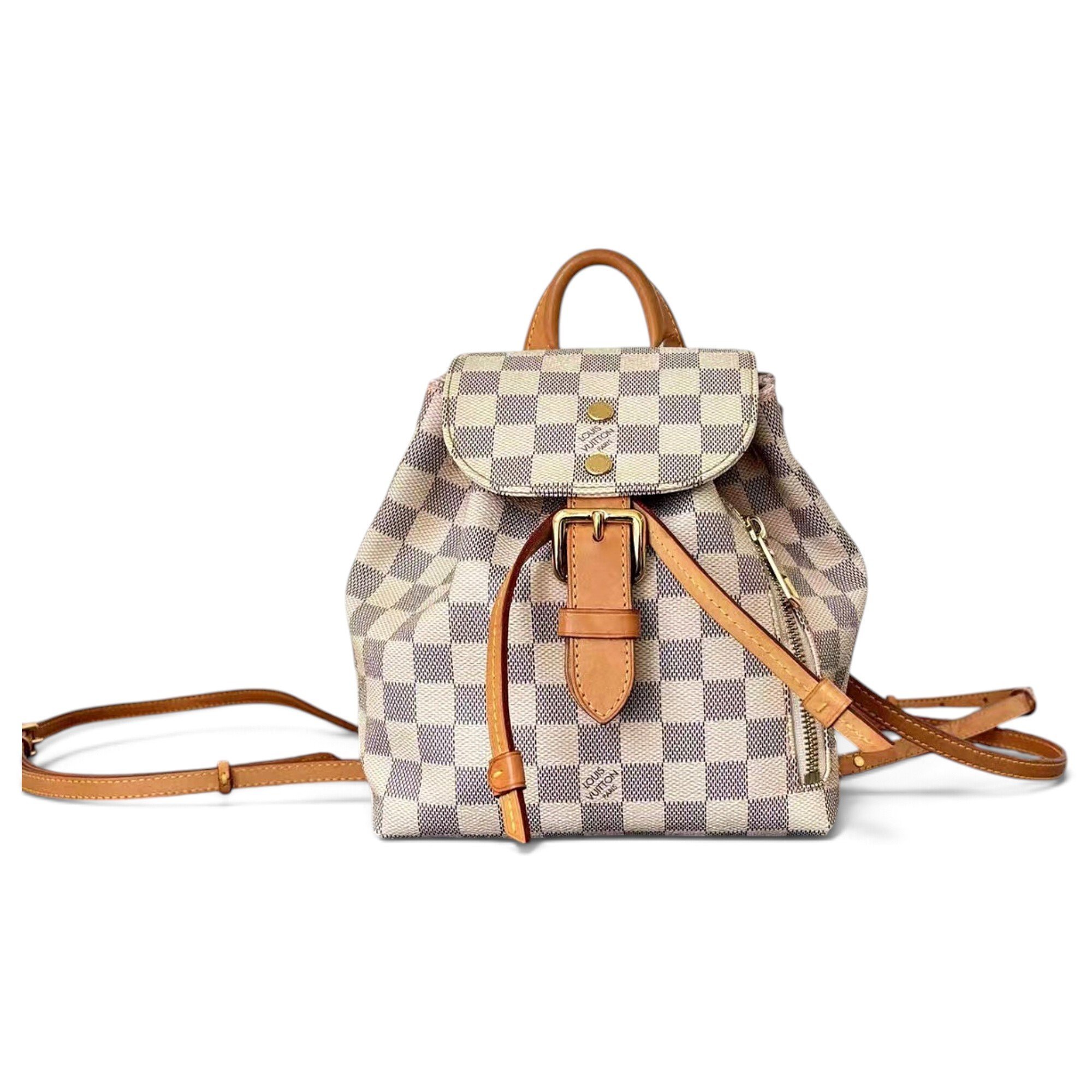 Sperone leather backpack