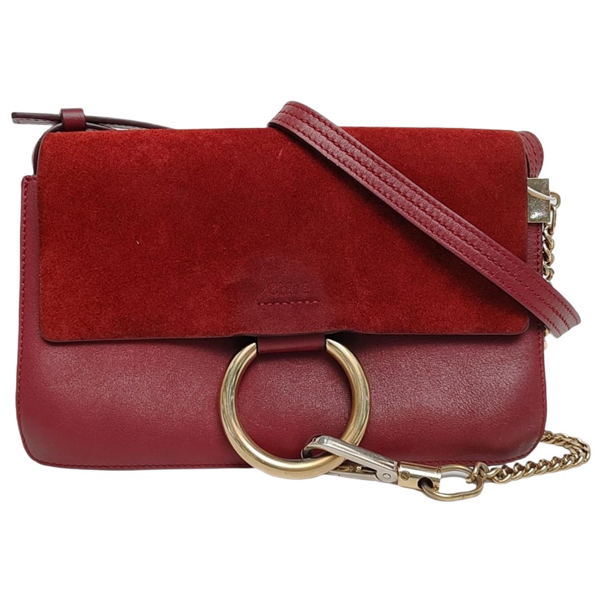 Faye leather crossbody bag