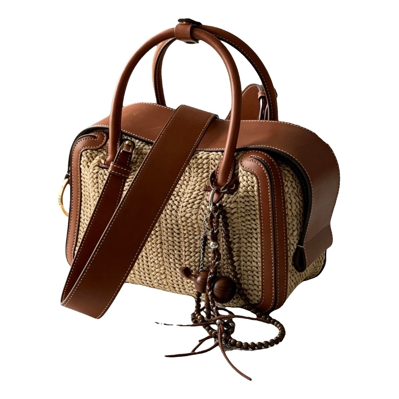 Cool Box leather handbag