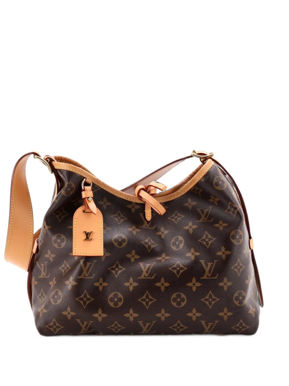 Louis Vuitton CarryAll Monogram Canvas PM hobo bag