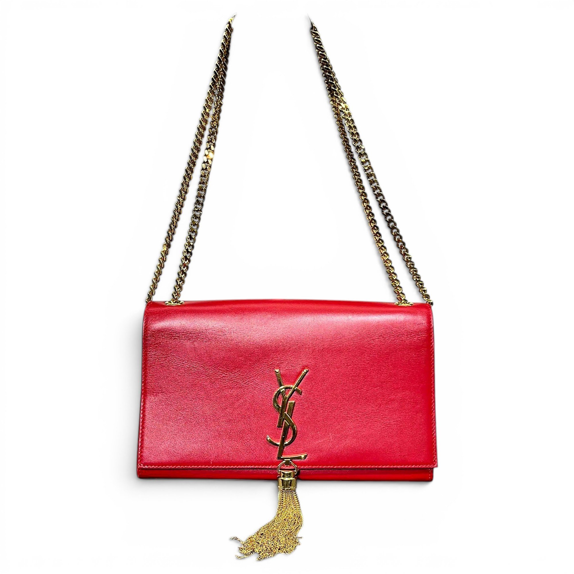 Pompom Kate leather crossbody bag
