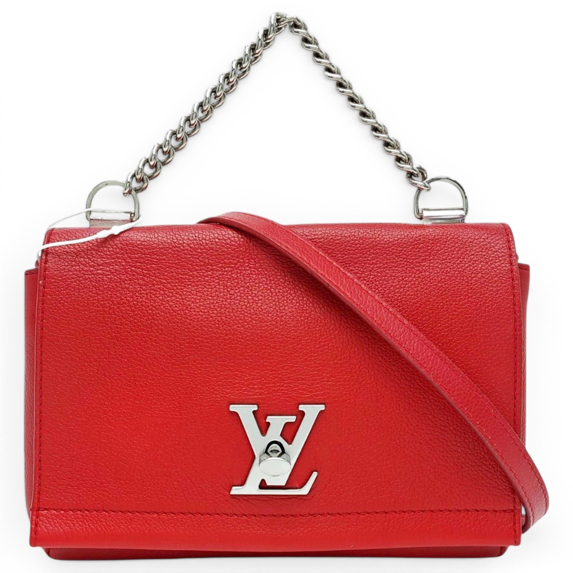 Lockme leather handbag