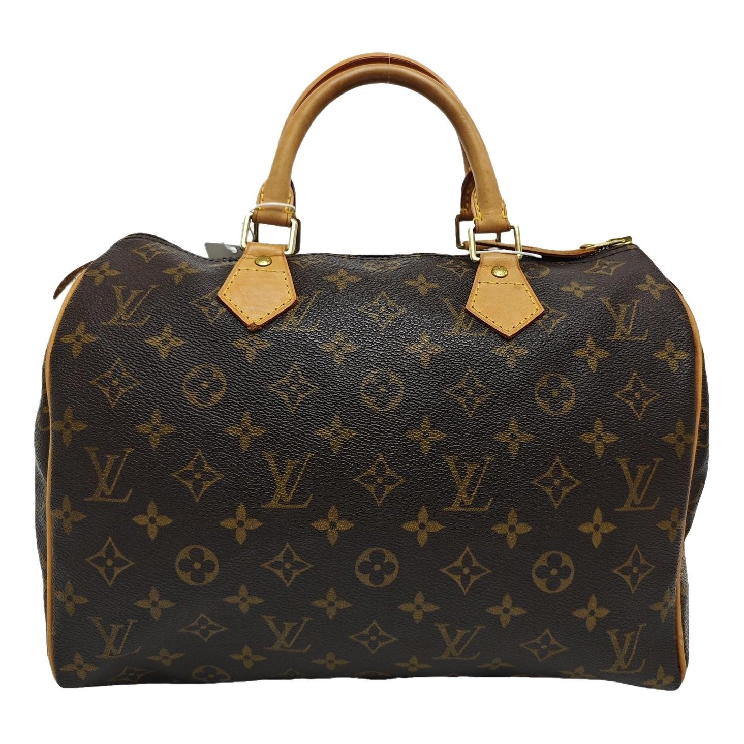Nano Speedy / Mini HL leather handbag